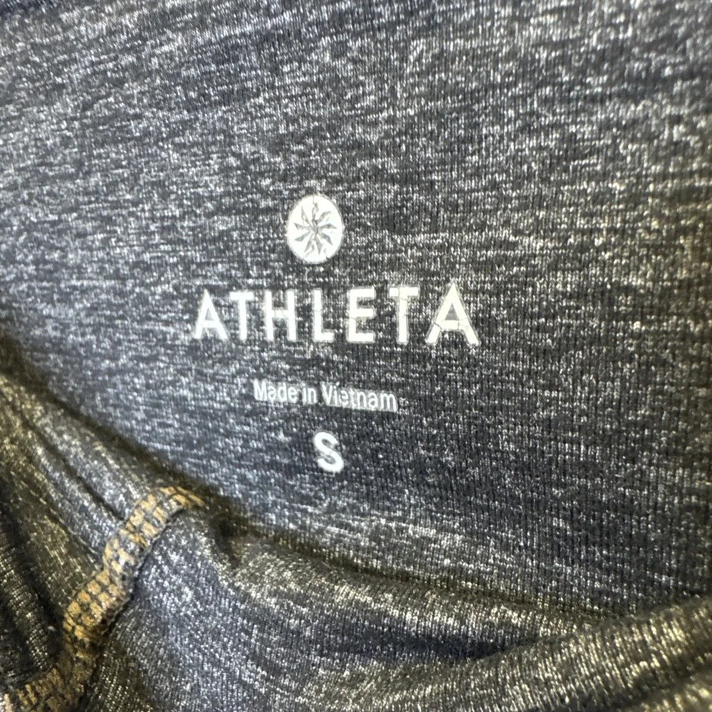 Athleta Leggings Women's‎ Crop S Heather Gray Stretch Activewear Yoga Gym